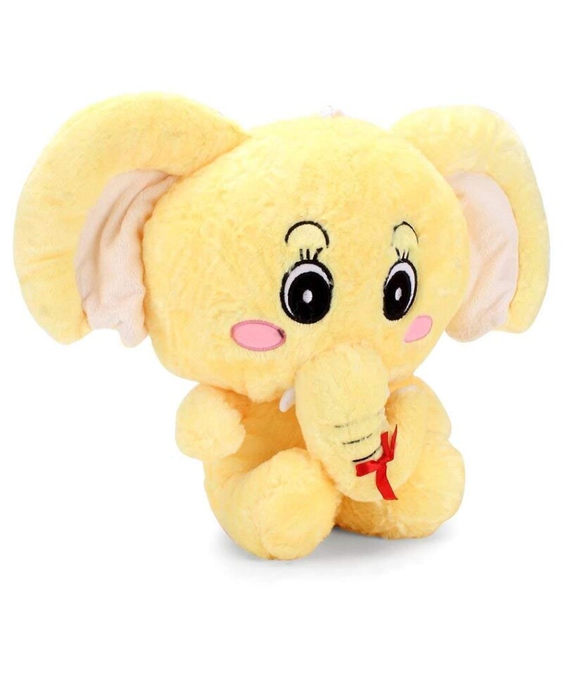 Yellow stuffed elephant online